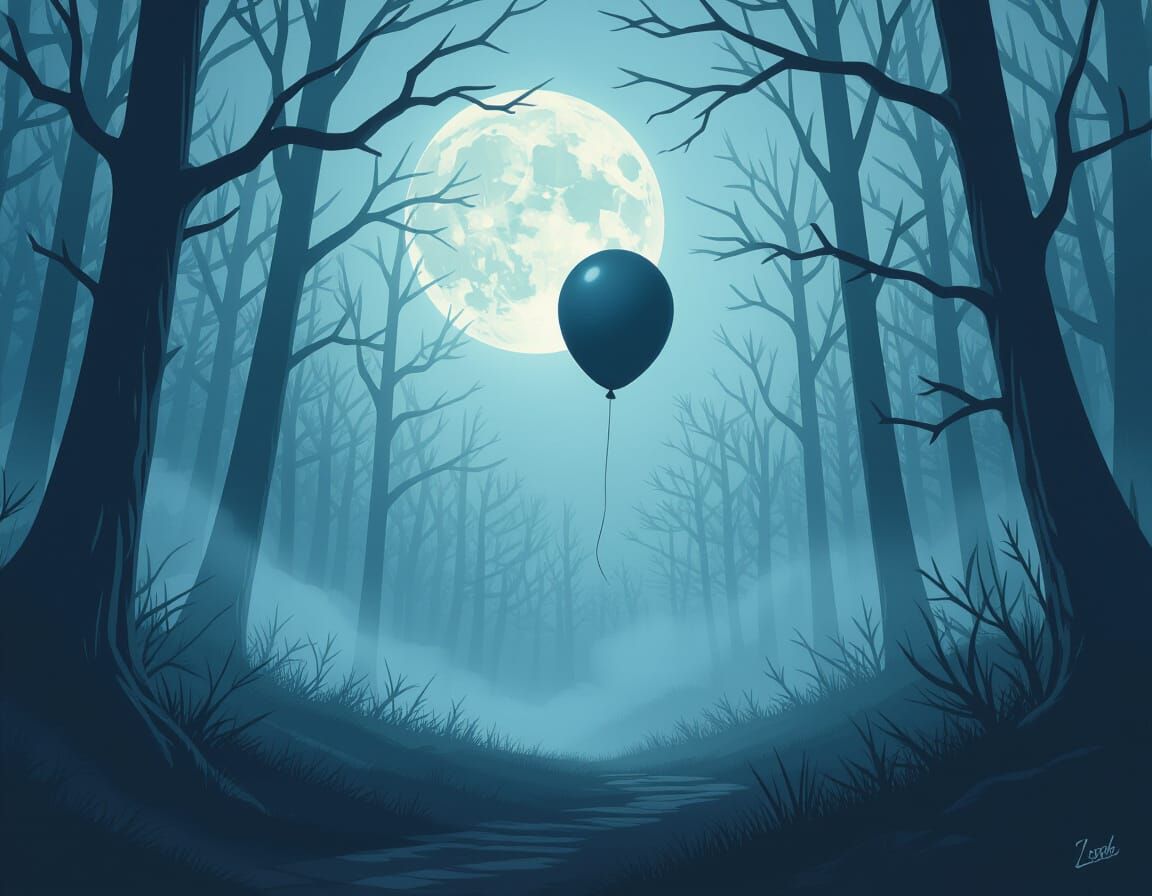 Balloon Drifting in Haunted Forest: Thorp, Stalenhag, Loish ...