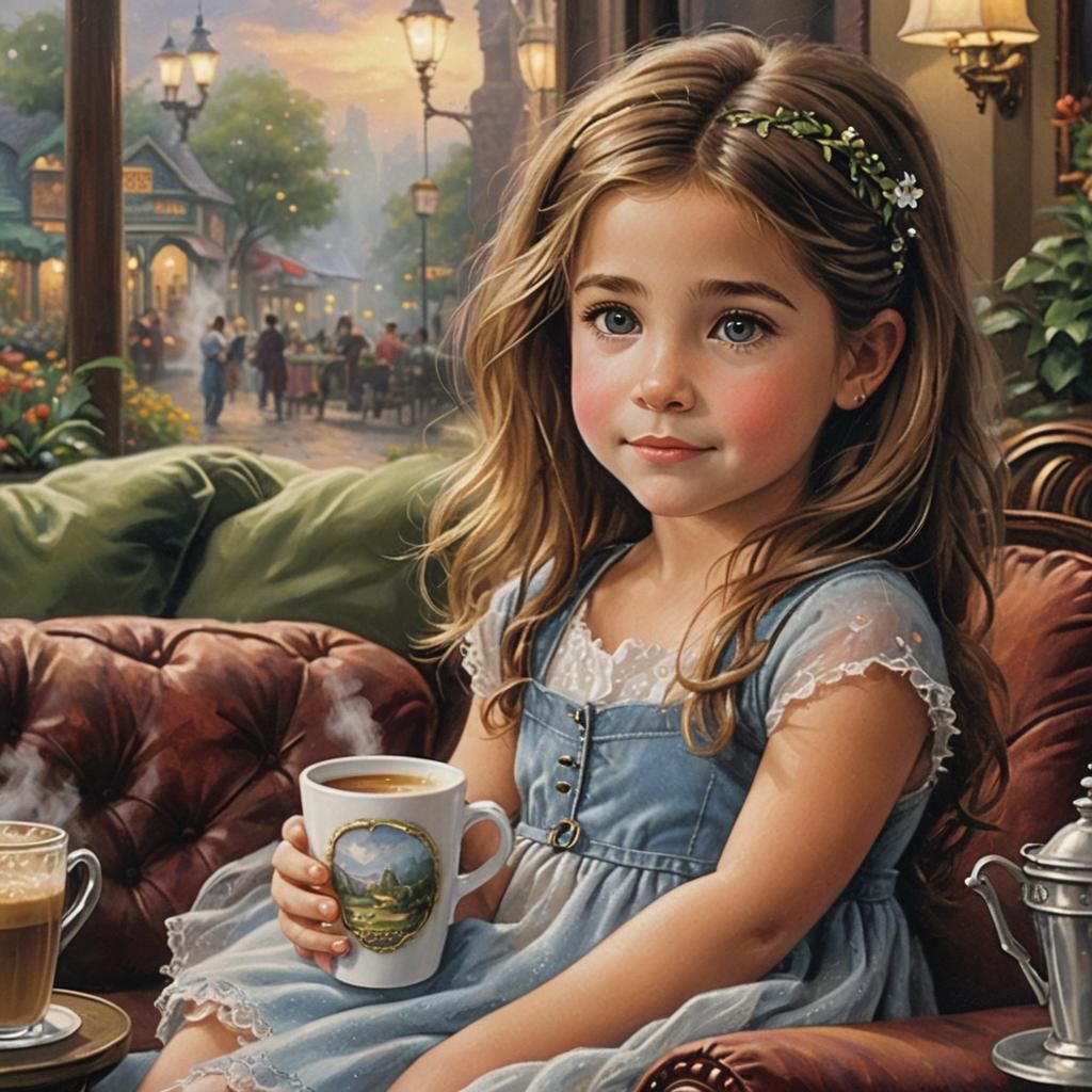 Ethereal Baby Rachel Green in Fantasy Style