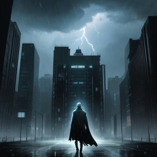 Ghost Girl Screams in Anime Style