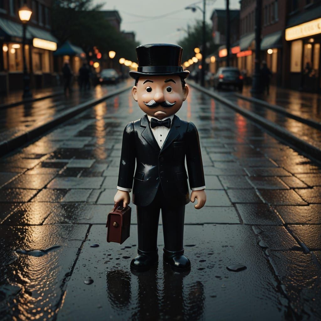 Mysterious Mr. Monopoly Meets His Demise in Rainy Boardwalk ...
