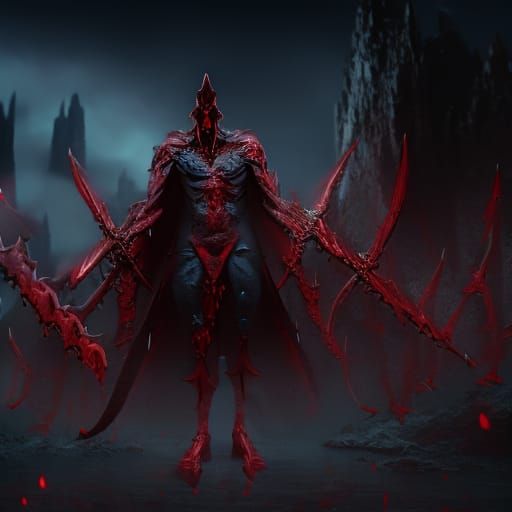 Carnage Vampire Demon in Unholy Chains