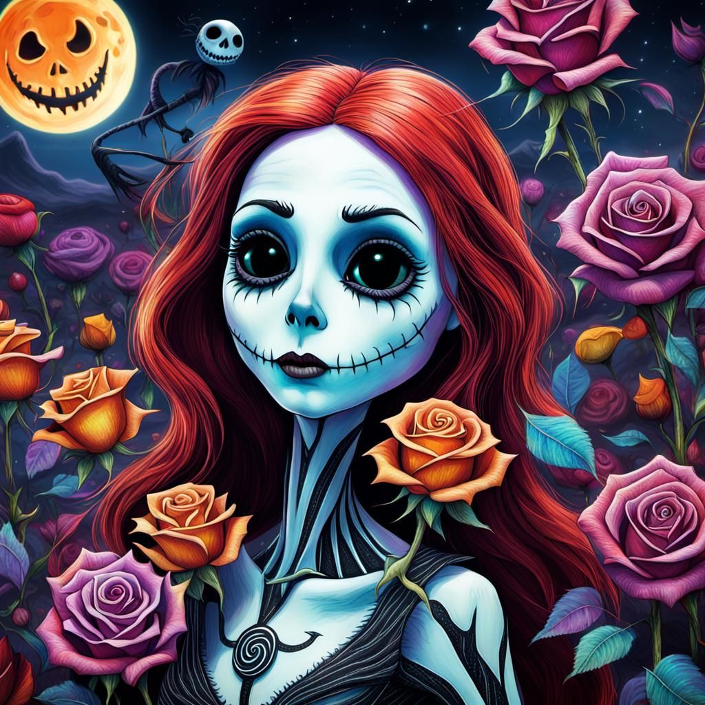 Sally, the nightmare before Christmas