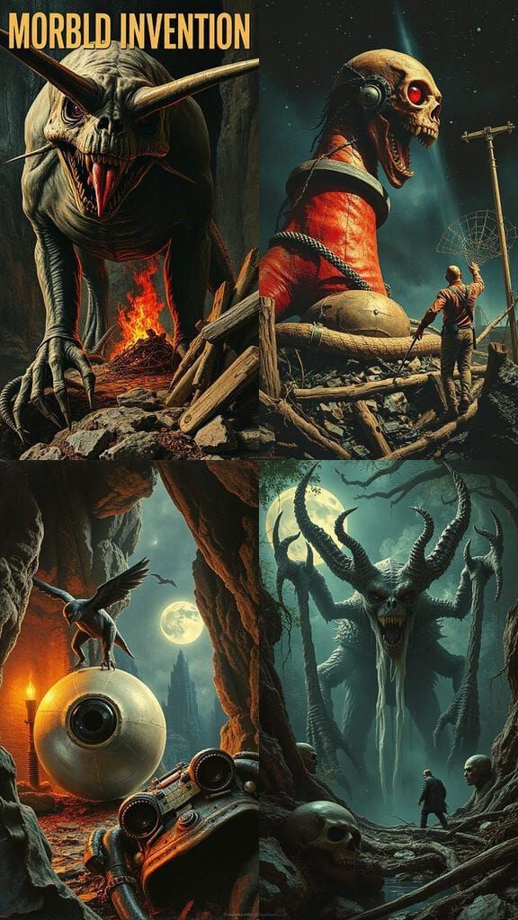 Sinister Movie Poster of Demonic Prehistoric Heat Wave