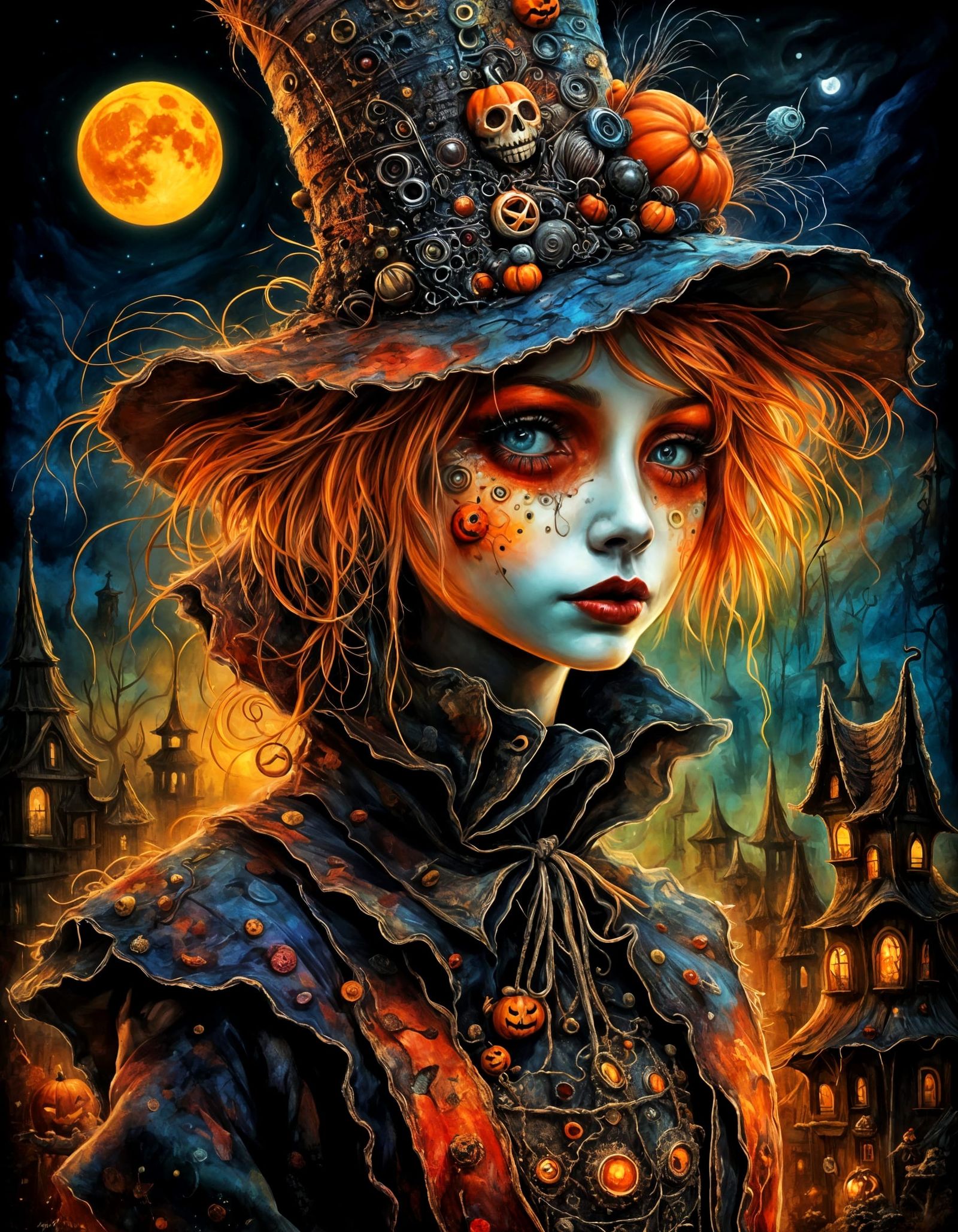 It's Halloween! Scarecrows Come Alive!