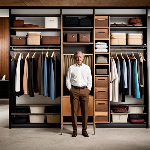 Organized Wardrobe: Professional Color Portrait