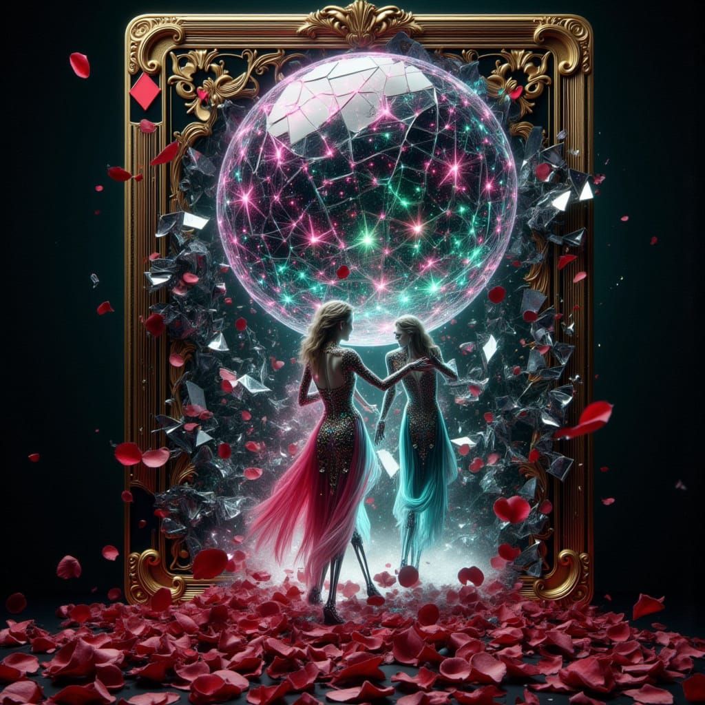 Skeletons Waltzing at Gothic Tarot Masquerade