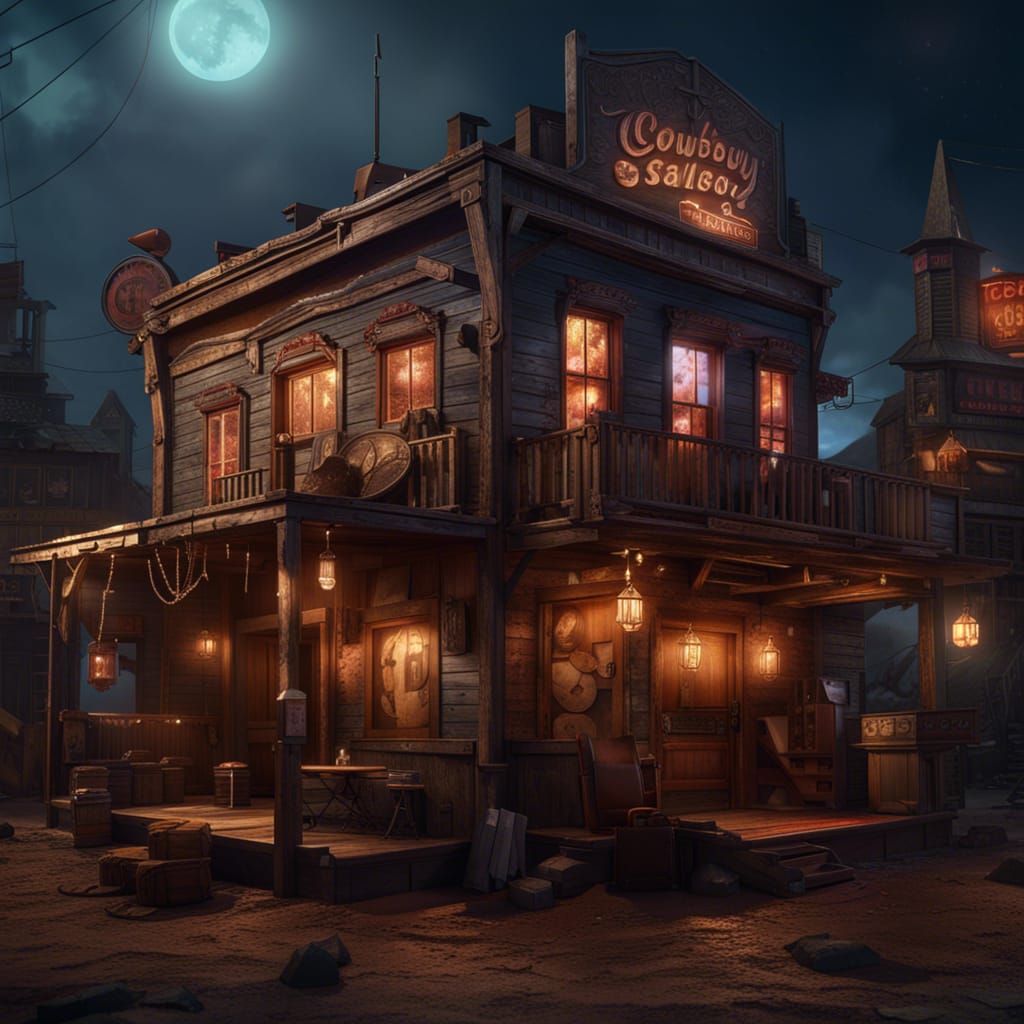 cowboy saloon
