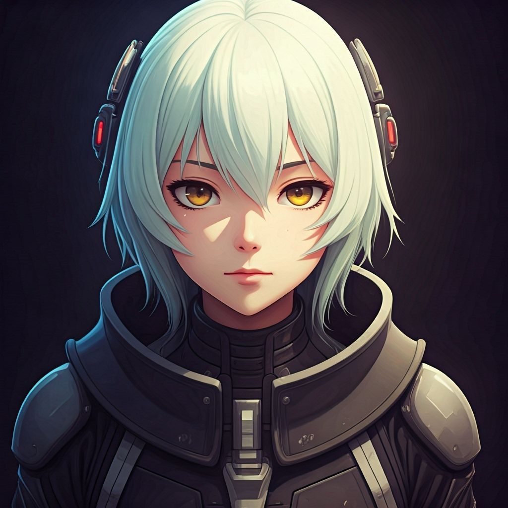 Vaporwave Bodyscape: Ultima Anime Style