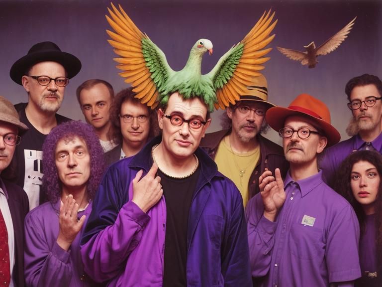 Stupid Bird Head Band