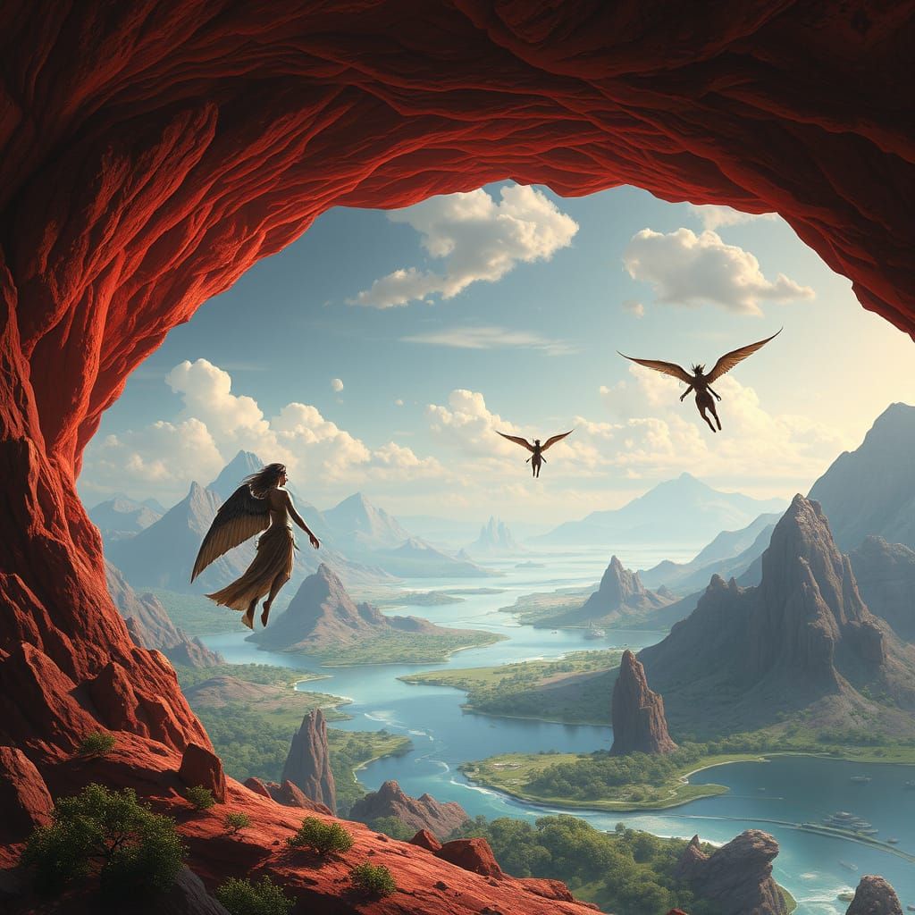 Alien World: Four Humanoid Species Evolving