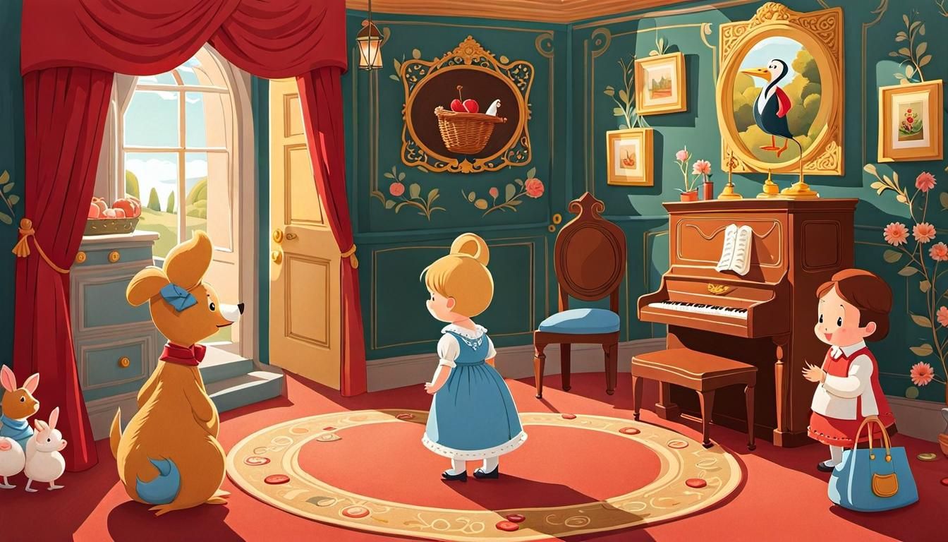 Illustrations Bringing Nursery Rhyme Characters to Life