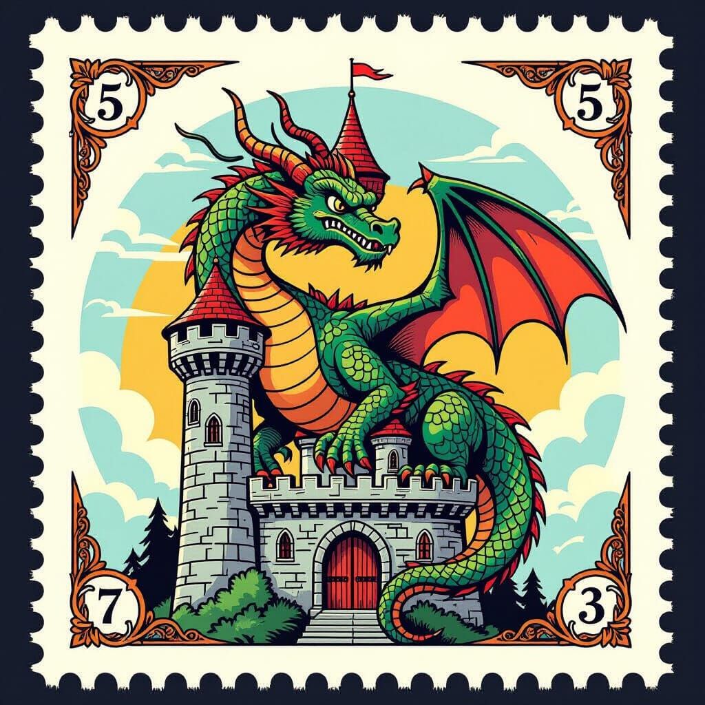 "Magic Puff Dragon "