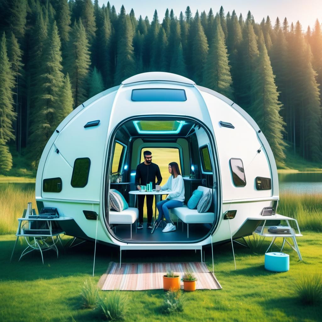 modern camper