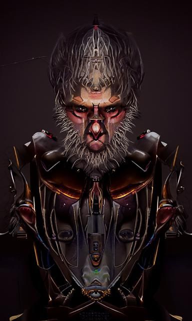 Monkey King in Dystopian Fantasy Art