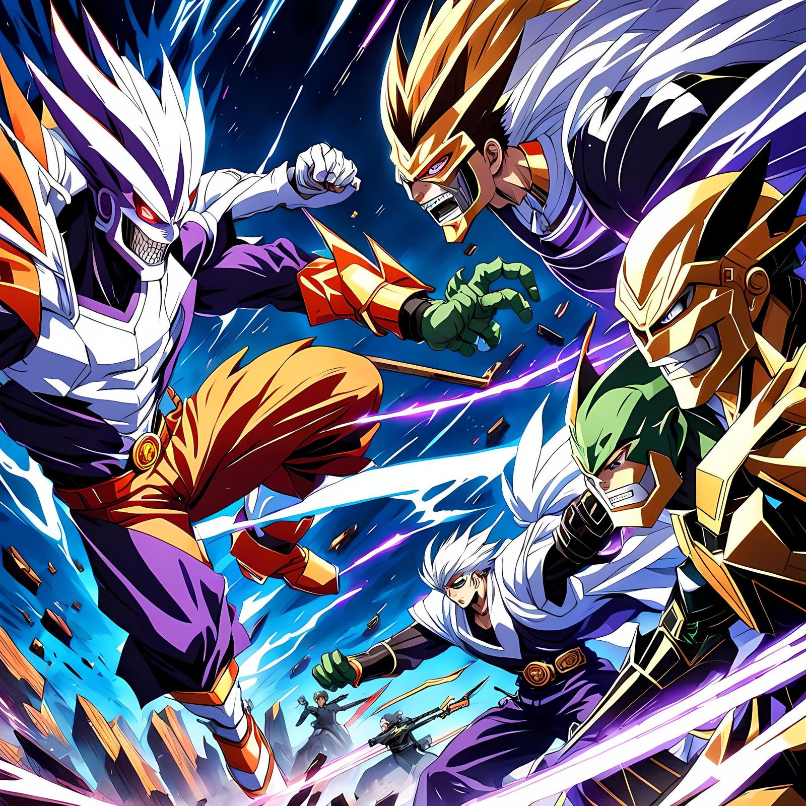 Epic Anime Villain Battle