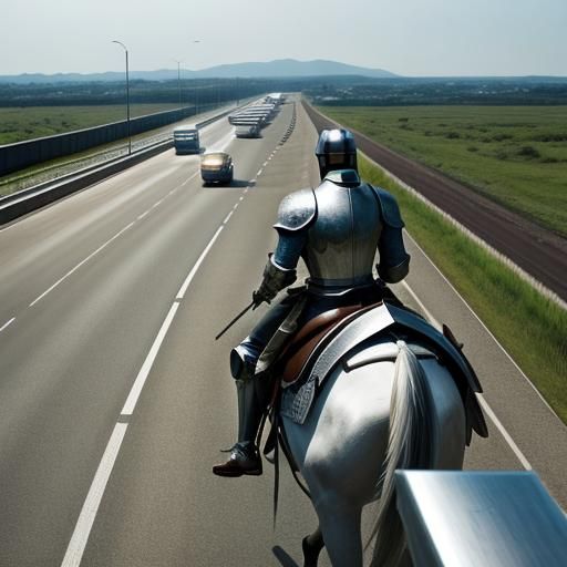 Knights Ride Motorway: Medieval Meets Modern
