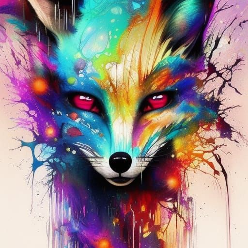 Fox Explosive Art