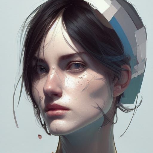 Detailed Portrait with Dynamic Lighting