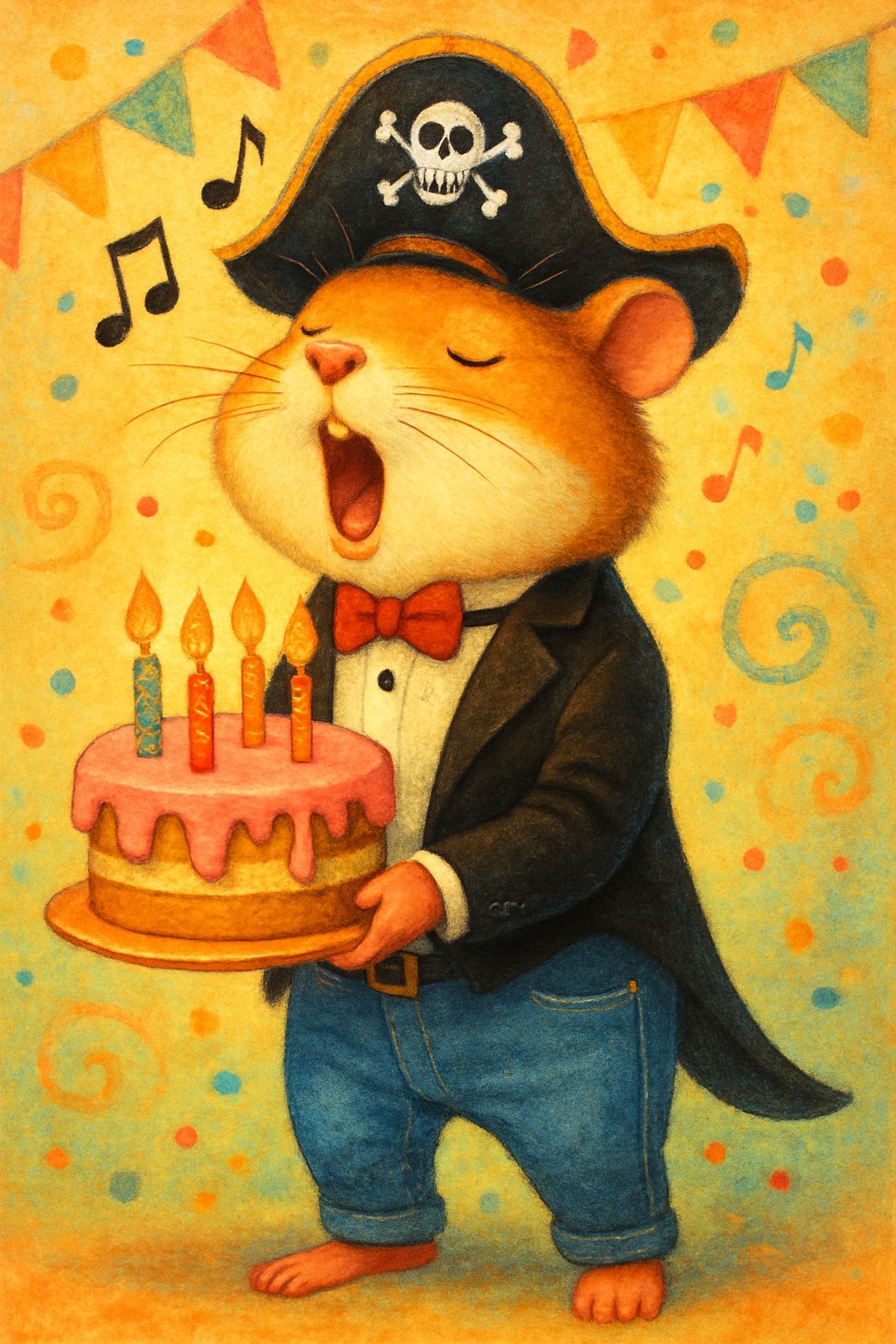 Pirate b'day greetings 🎂🥳