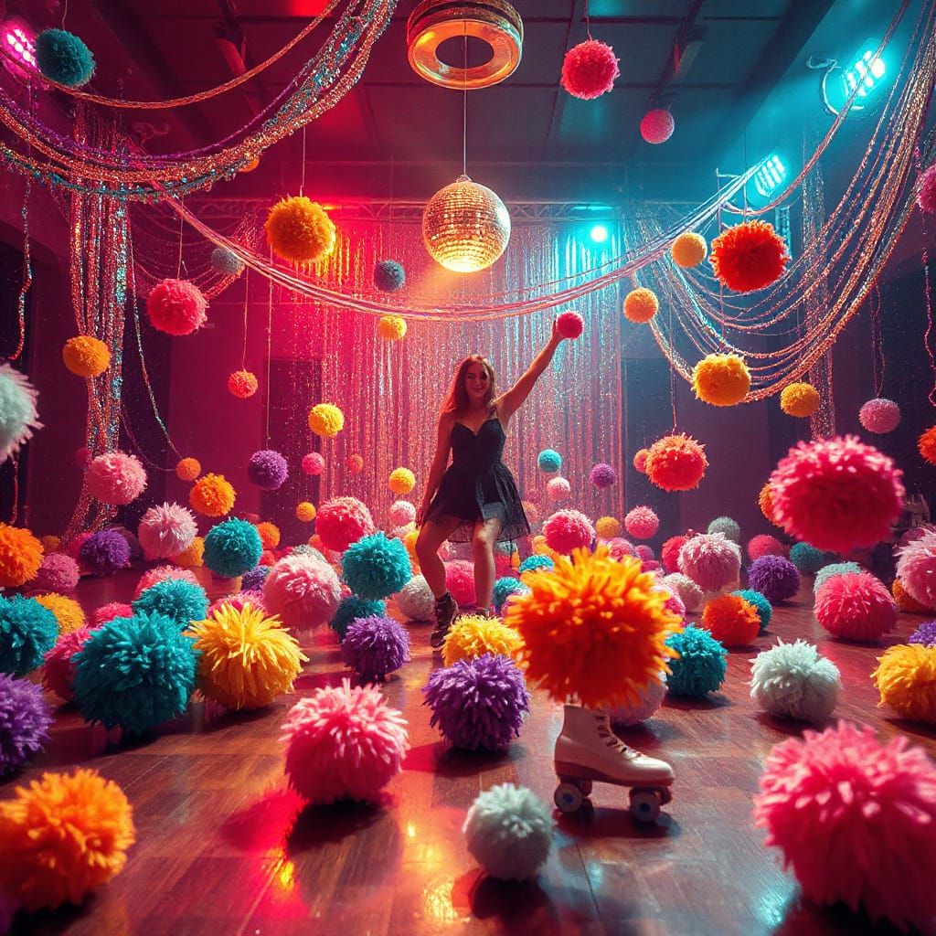Pom-Pom Disco Party