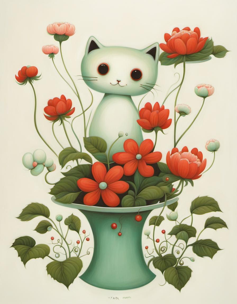 Dreamy Portrait in Tara McPherson Style