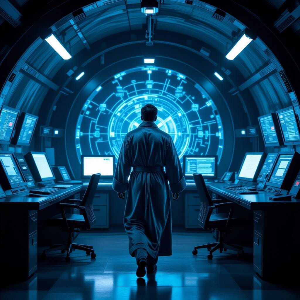 Presidential Bunker Command Center in Cinematic Concept Art ...