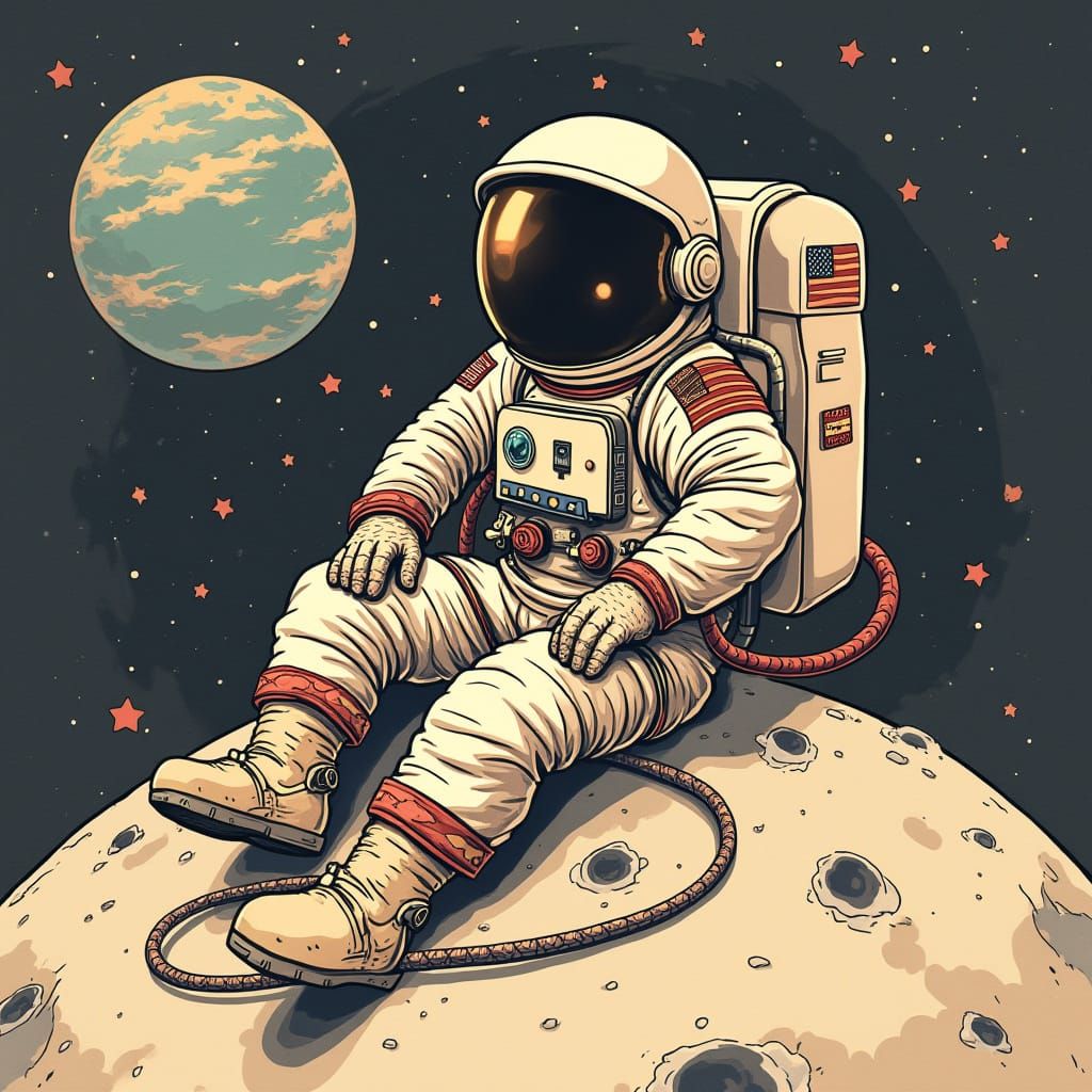 Cosmic Samurai on the Lunar Frontier