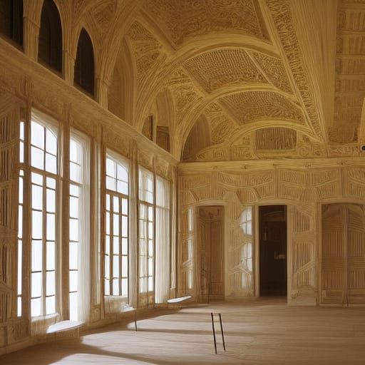 AI Interpretation of Interior Design