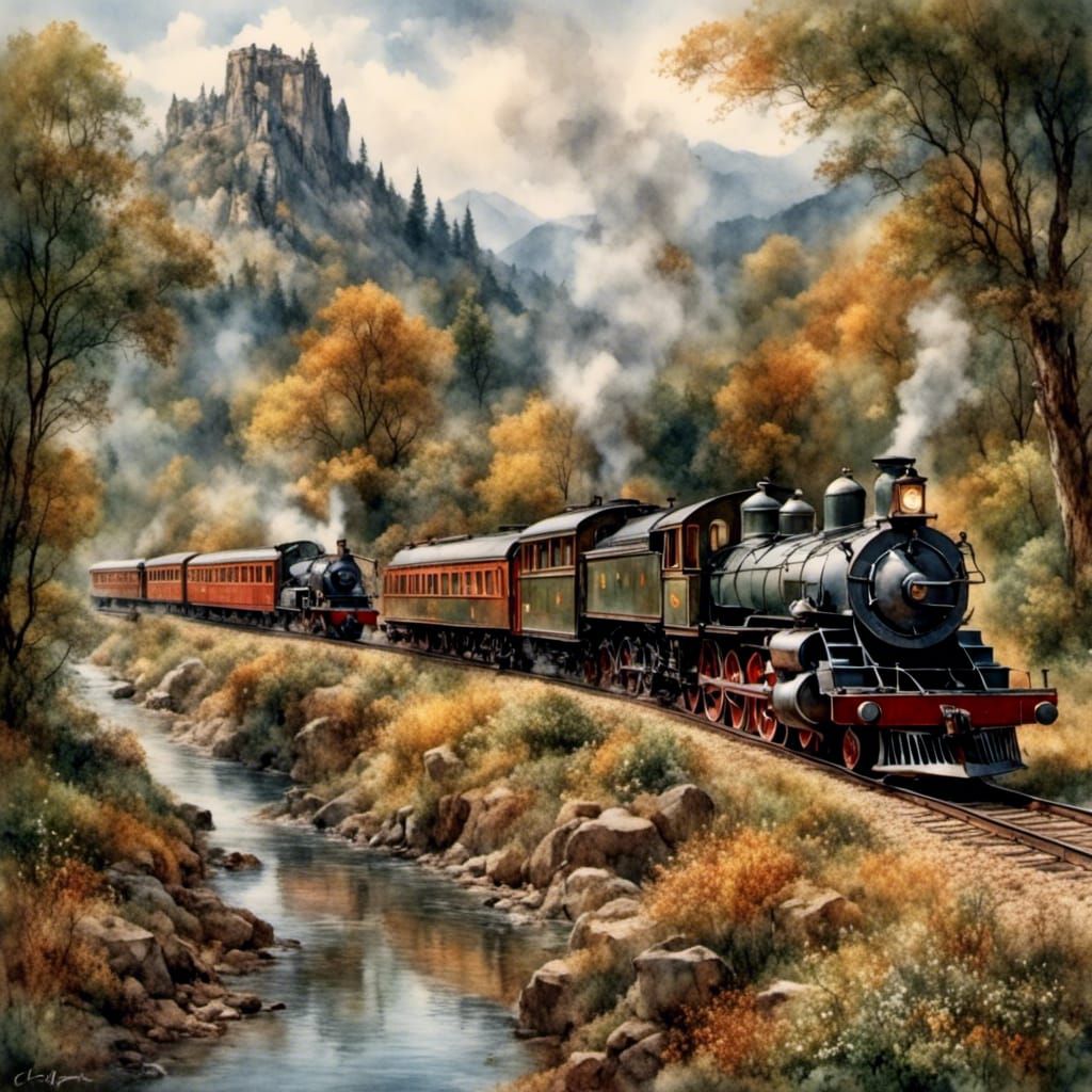 Audrey Hepburn and Cary Grant: Dreamlike Film Noir Scene