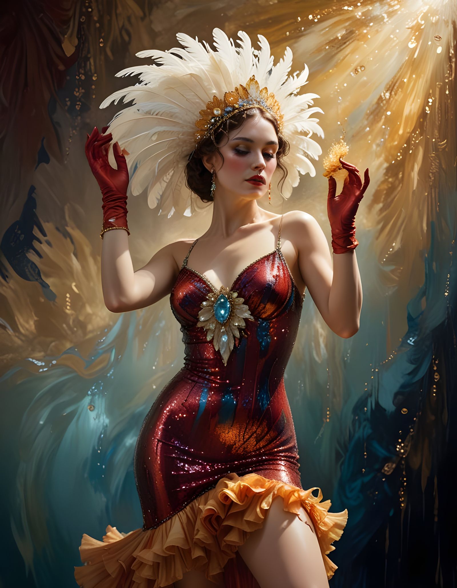 Showgirl performance