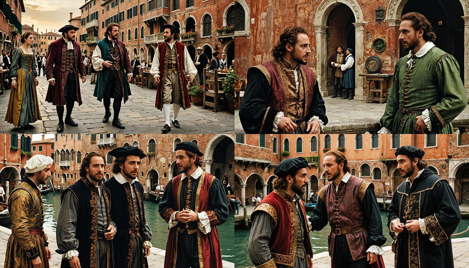 Antonio's Worry: A Scene from The Merchant of Venice