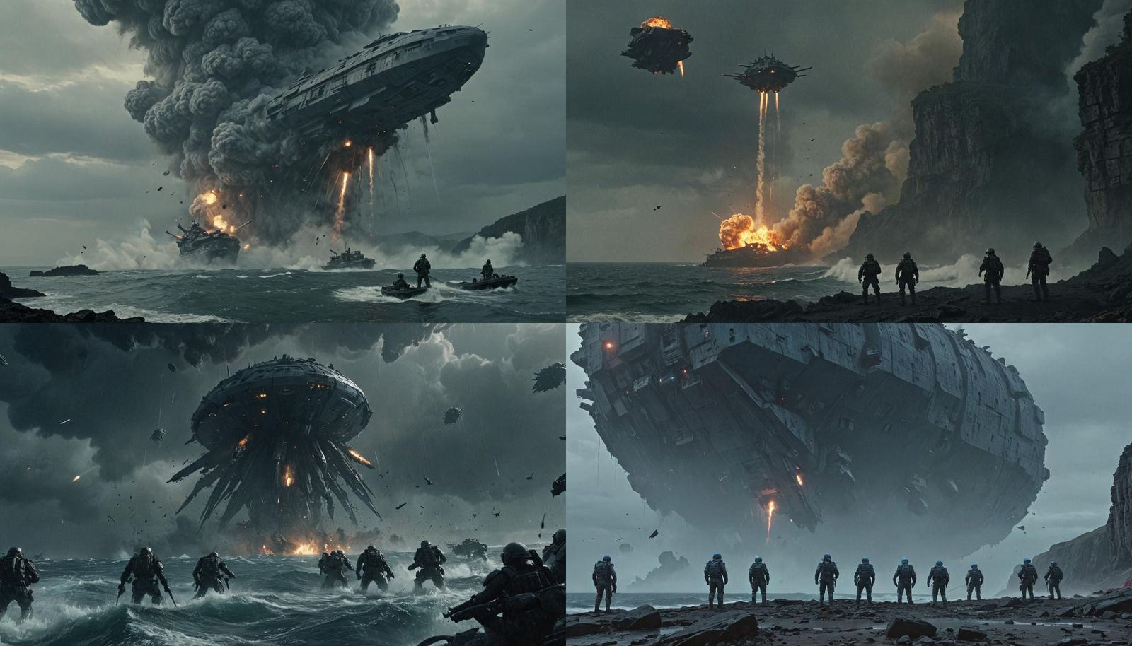 Zorathian Mothership Crash: Victory on Earth