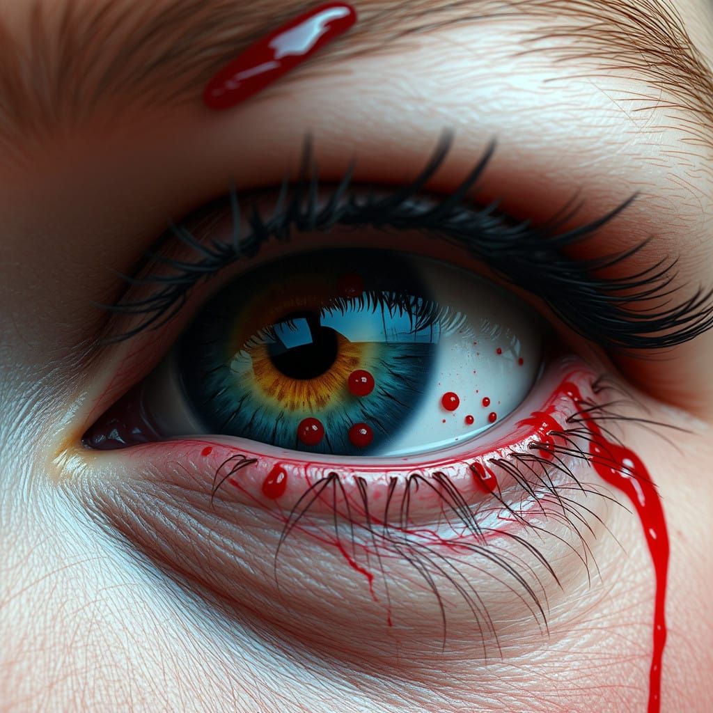 Gory Surrealism in Hyperrealistic Detail
