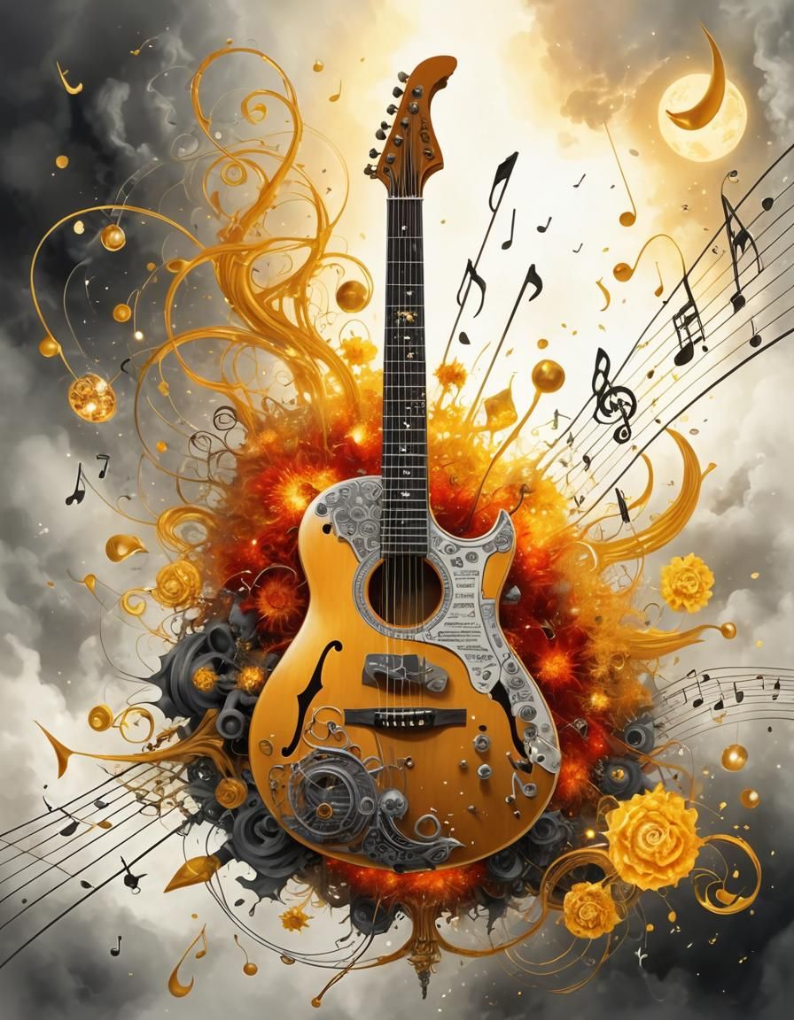 Gothic Chibi Myconid's Surreal Musical Explosion