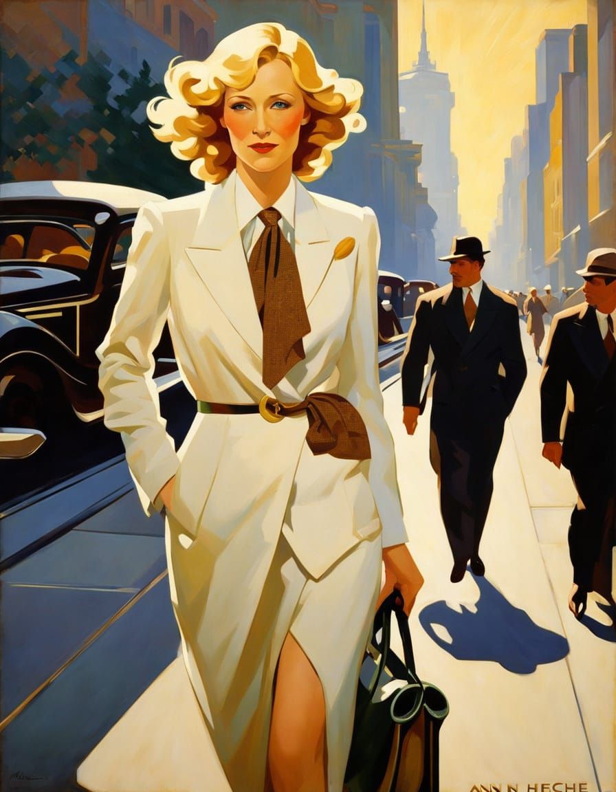 Elegant Art Deco City Siren