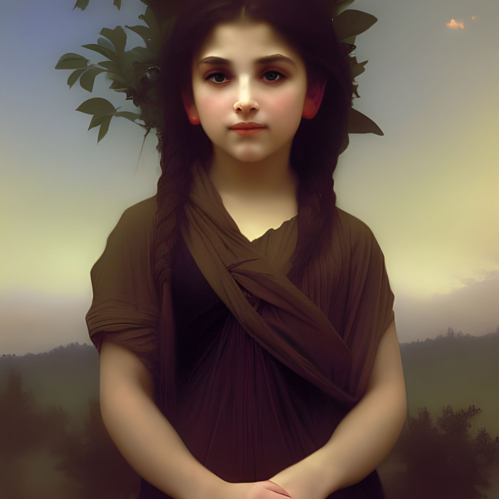 Evening Mood in Academic Style