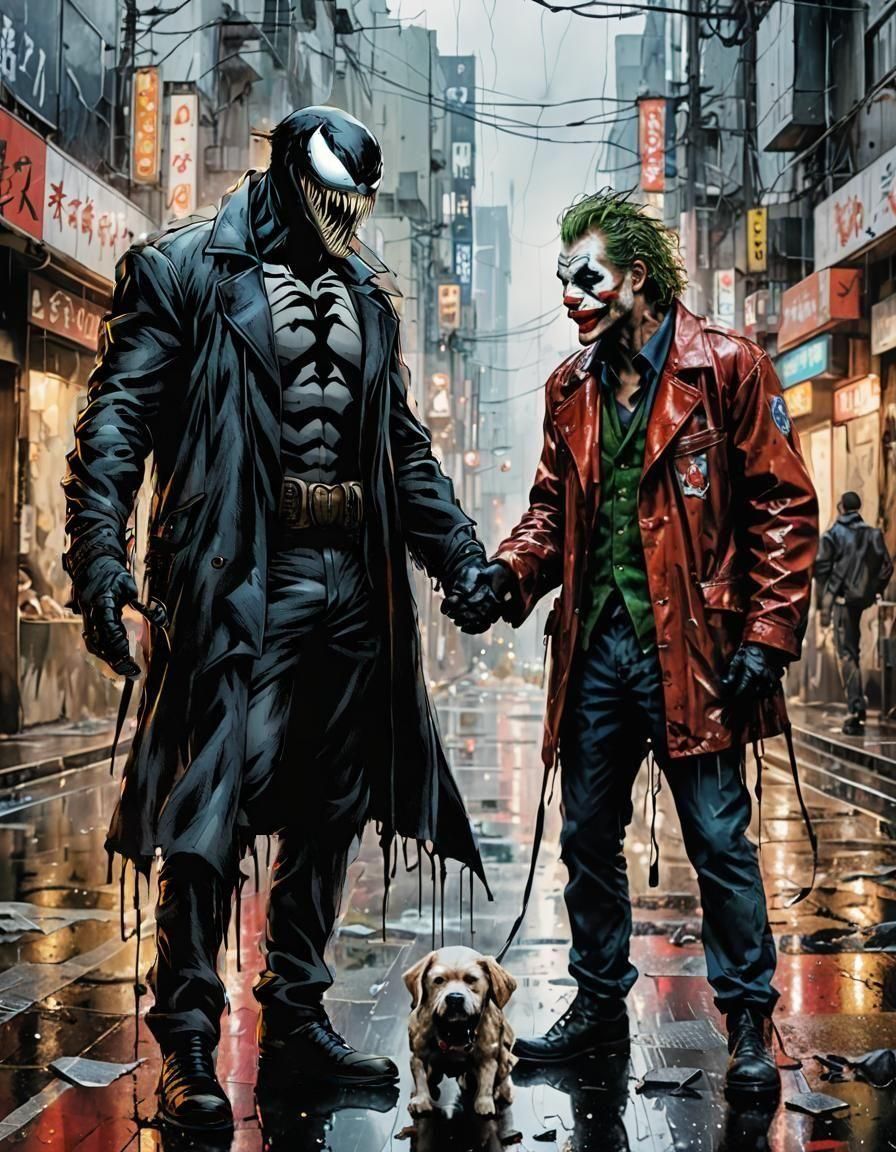 Two nice villain guys