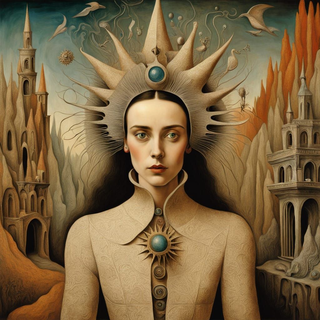 Dreamlike Visions in Varo's Style: A Woman's Introspective J...