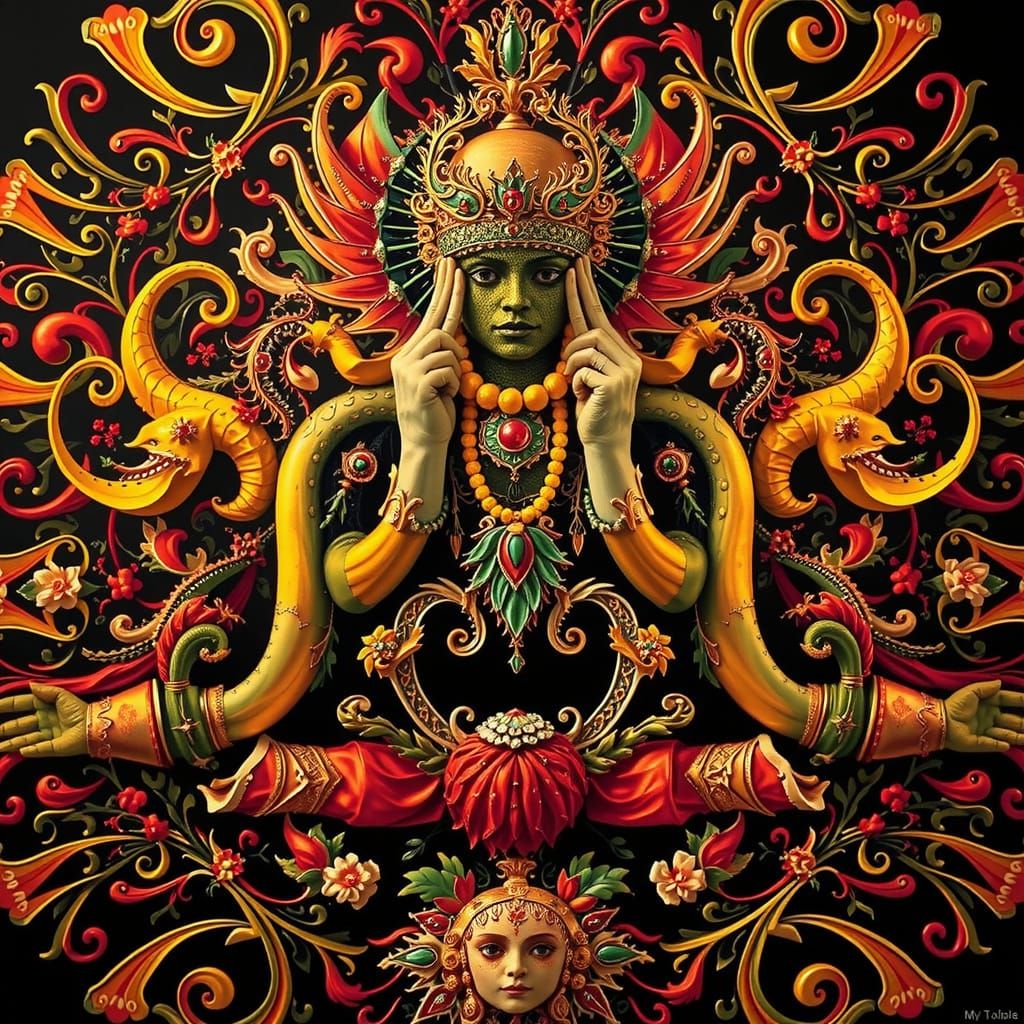 Hyperrealistic Masterpiece of Vivid Colors and Sharp Detail