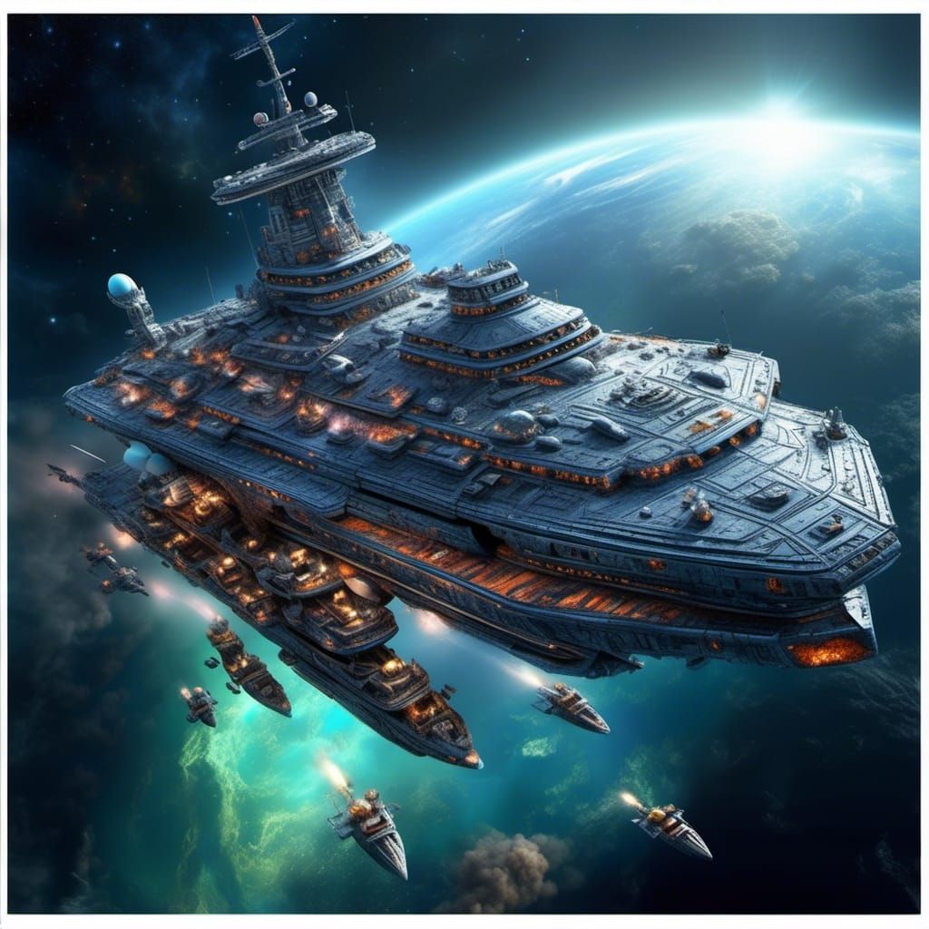 U.S.S. Texas United Earth Foatilla