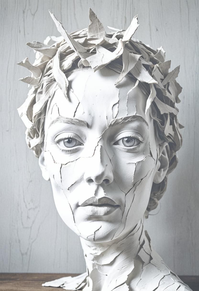 Surreal Stone Woman: Macro Photography Inspired by Dali