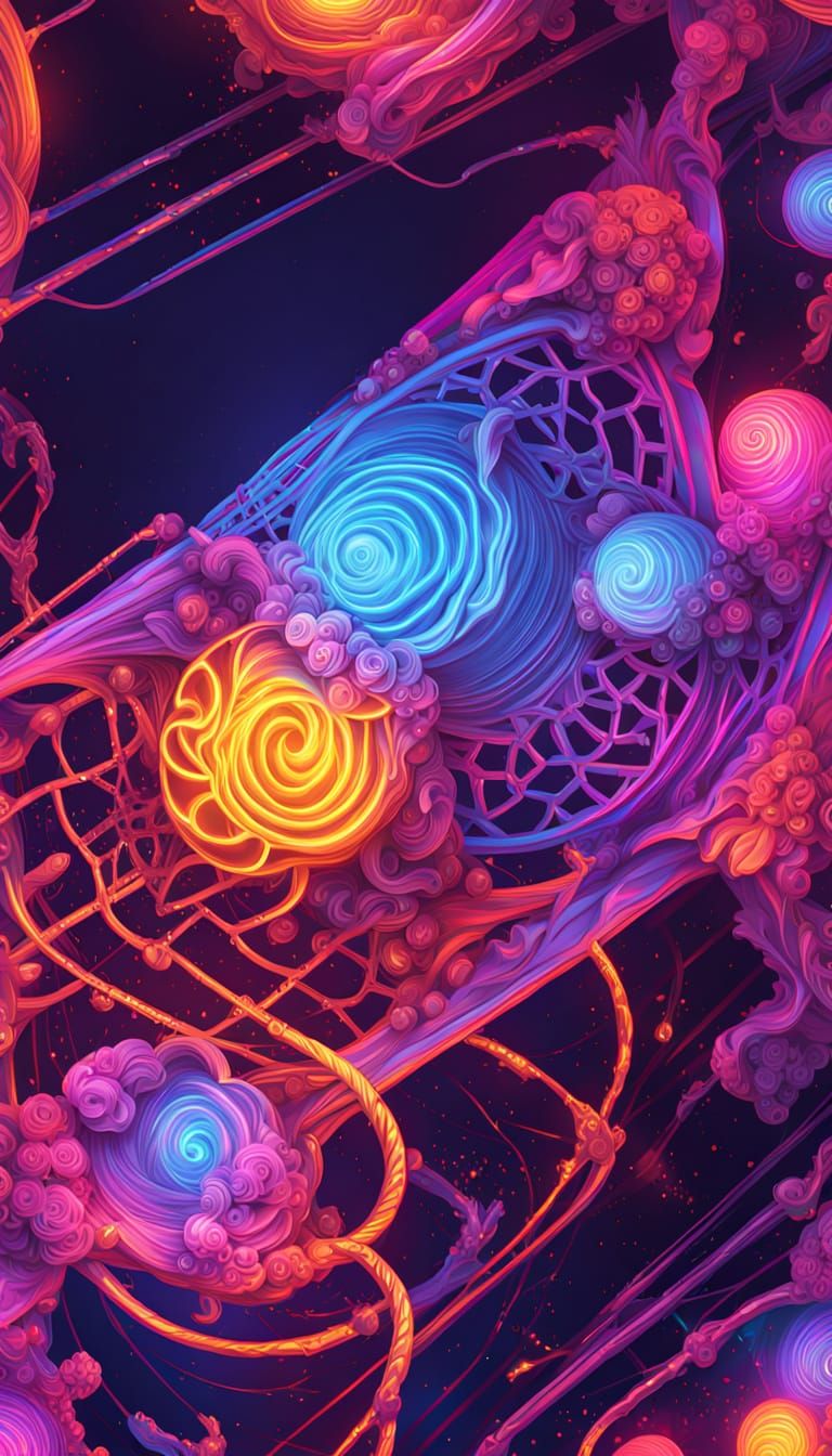 Psychedelic Op Art Abstract for Deep Restful Sleep