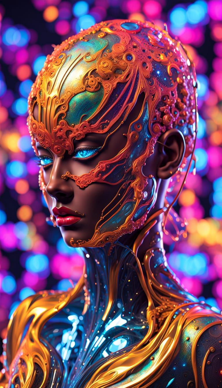 Calming Op Art Abstract for Deep Restful Sleep