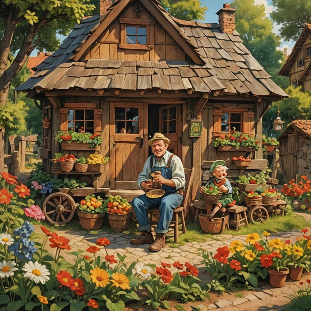 Pinocchio and Geppetto: A Classic Tale