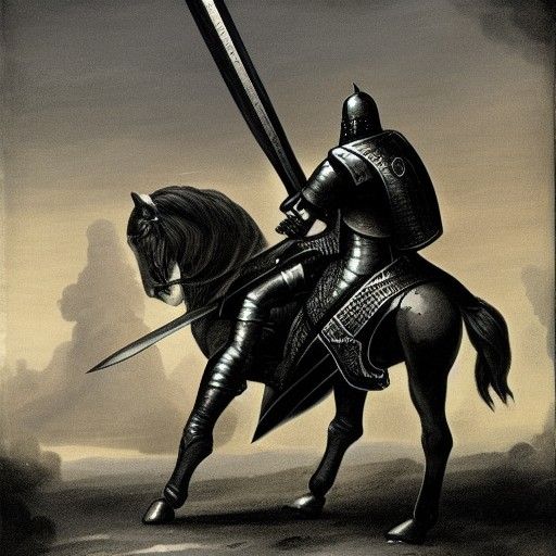 Knight vs Giant in Epic Battle
