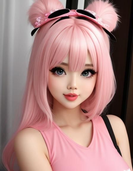 Cute Bimbo Generated by AI