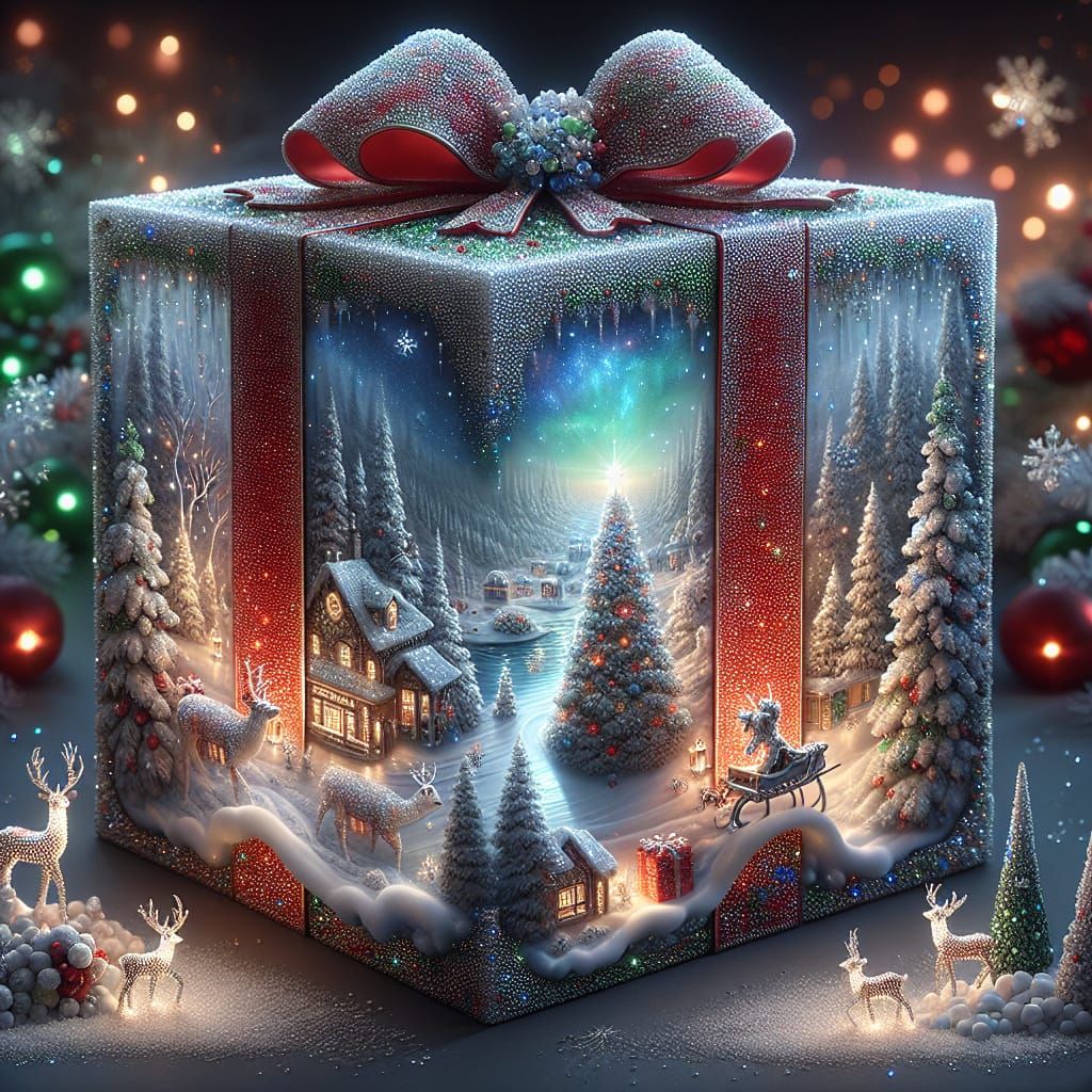 Whimsical Winter Wonderland in Soft Focus