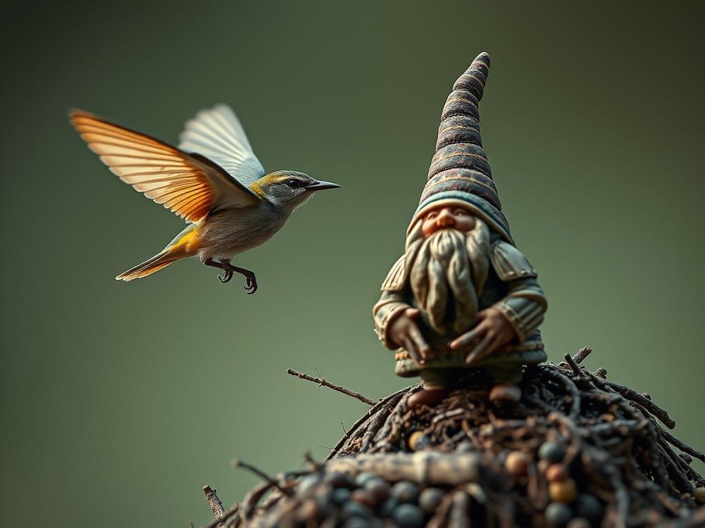 Bird And Gnome Knoll