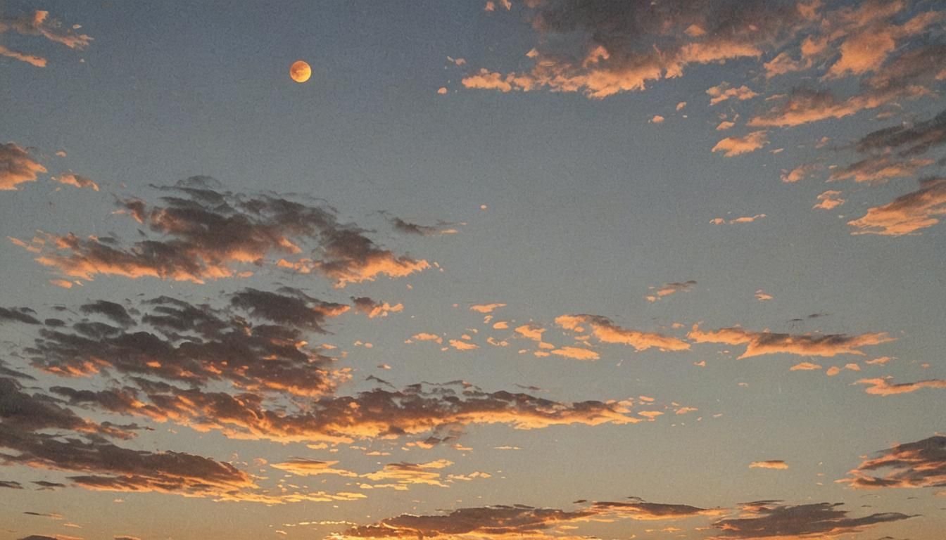 Beautiful Sunset Image Generated by AI