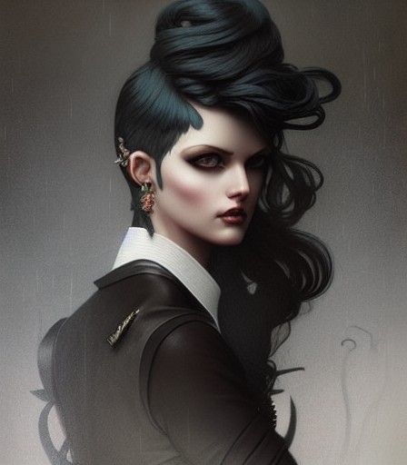 Blond Goddess in Photorealistic Style